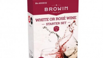 Starta komplekts baltam vai rozā vīnam (priekš 20 L) 18%