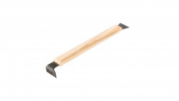 Hive tool 320mm, stainless steel, wooden handle