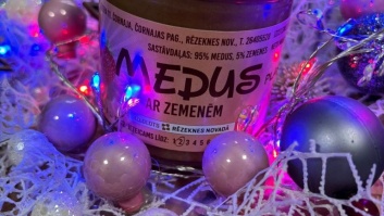 Мёд с клубникой