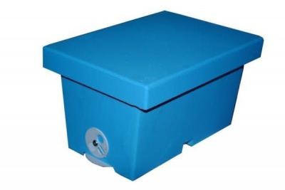 Mini-hive with frames, painted