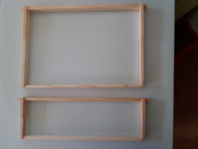 Deep brood frame 1/1 Dadant