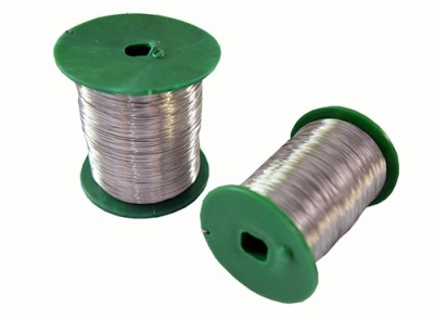 Wire (stainless, 500 g, Ø 0,4 mm)