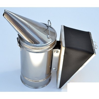 Apiary smoker with removable fur powder paint