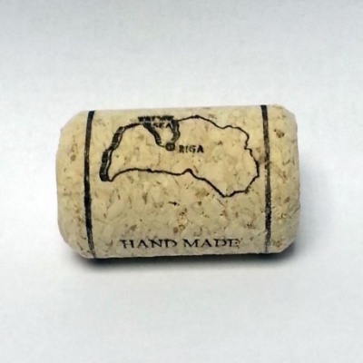 Wine corks Ø40x23,5mm,1+1"D", with a drawing (20 pcs.)