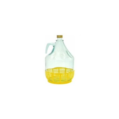 Glass bottle 5L for wine with a screw cap (Ø29mm)