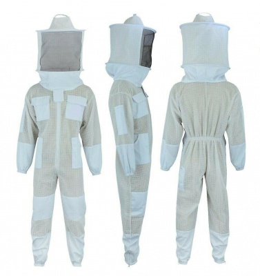 Ventilated beekeeper's overall with a hat (S, M, L, XL, XXL, XXXL)
