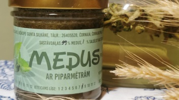 Medus ar piparmetrām