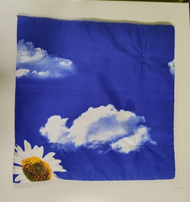Hive pillow 50x50 cm